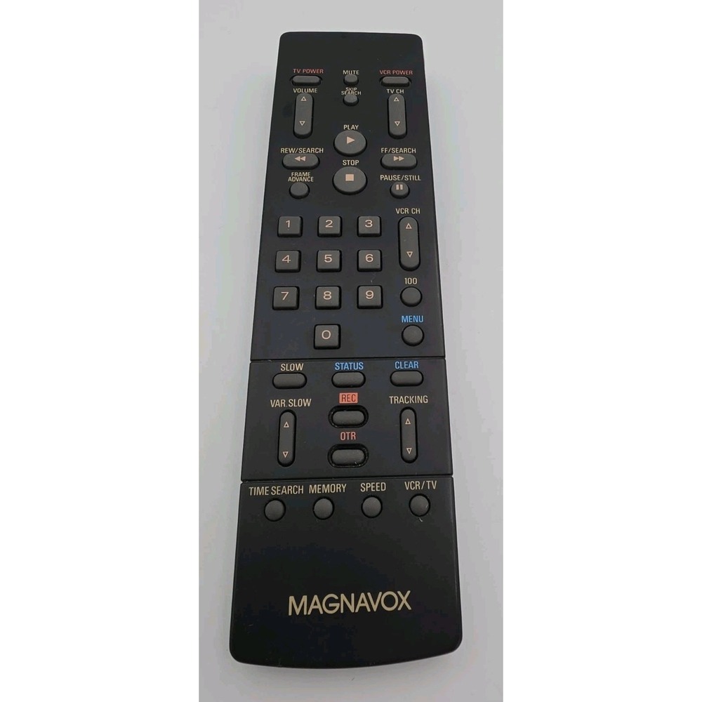 Genuine Magnavox TV VCR Remote OEM Control ORIGINAL Tested Works